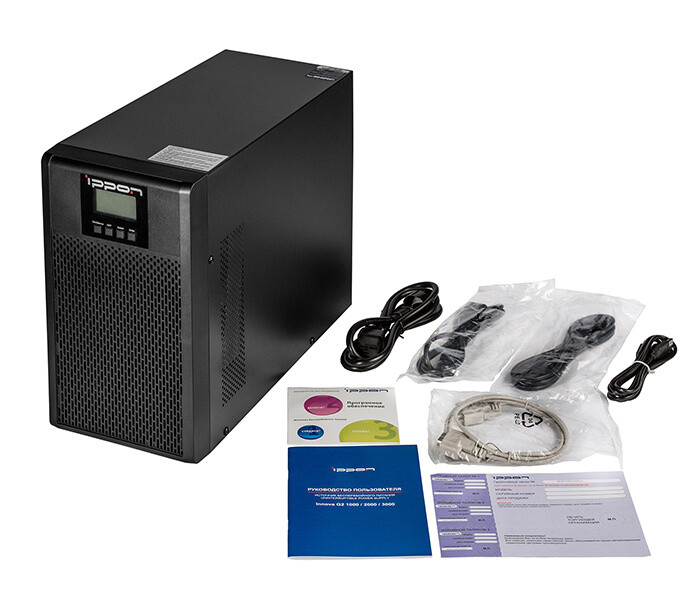 ИБП Ippon Innova G2 3K 1 в 1 разъемы C13 - 8 шт. C19 - 1 шт.