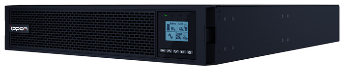 ИБП Ippon Innova RT II 3000 1 в 1 разъемы C13 - 8 шт., C19 - 1 шт.